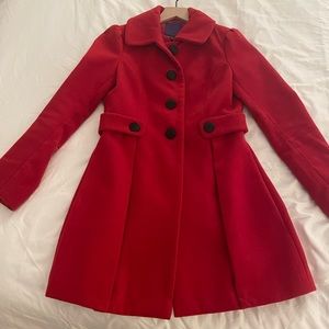 Forever21 Red Peacoat
